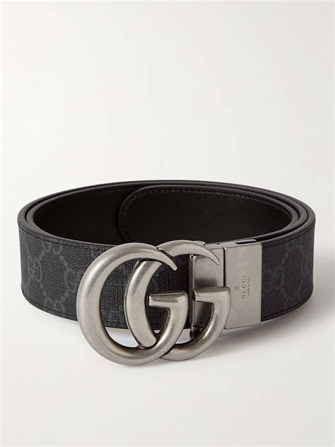 canvas gucci belt men.